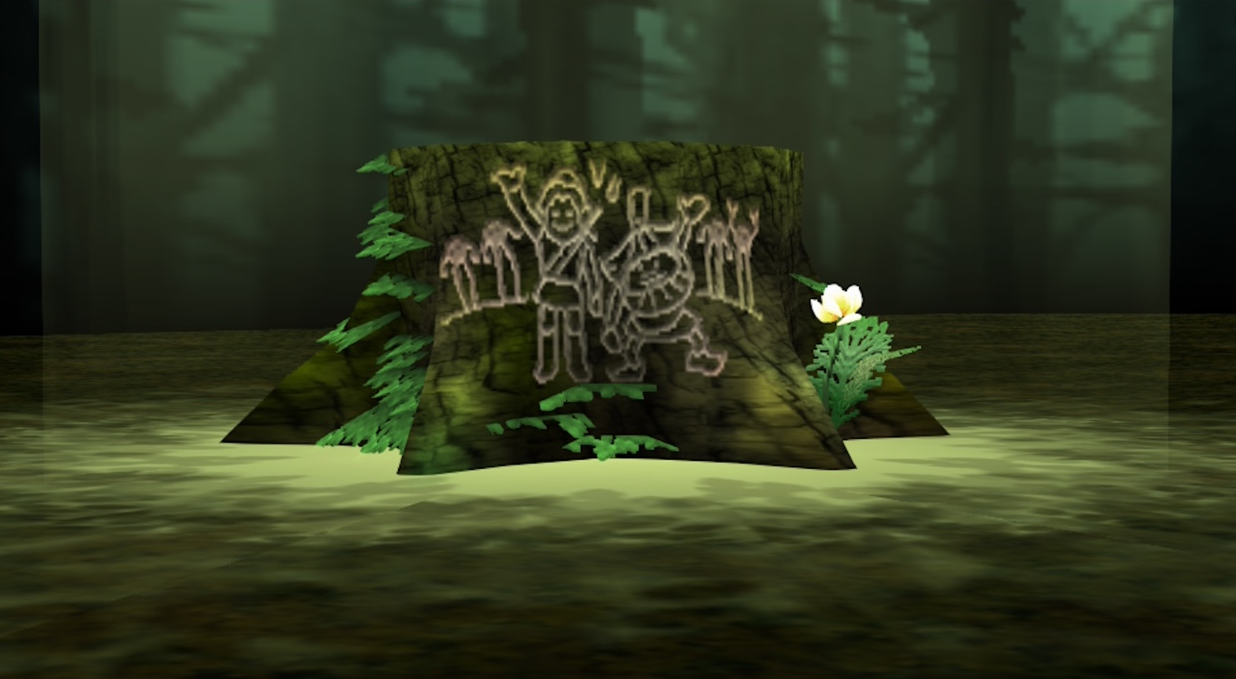 The ending screen of Majora&rsquo;s Mask